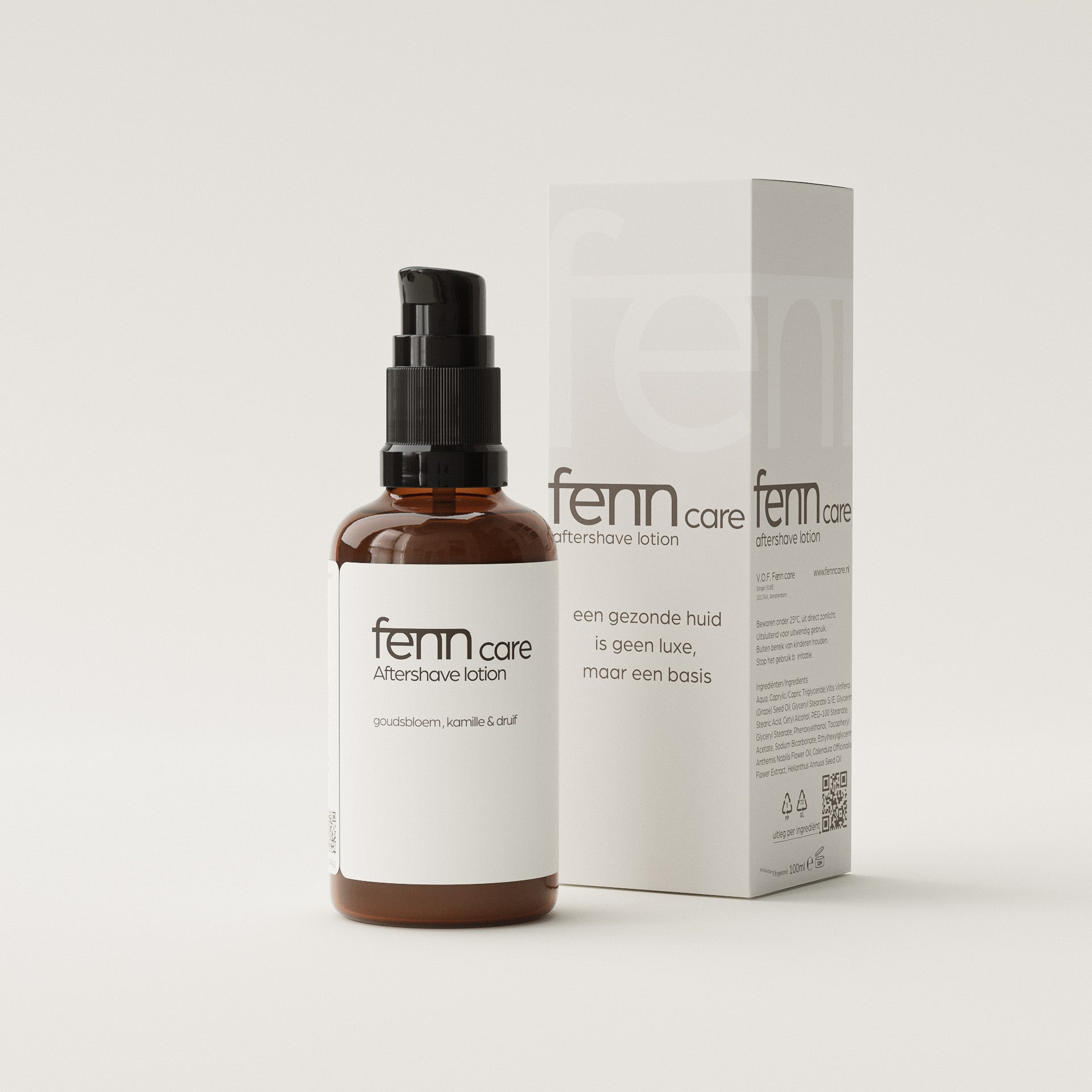 Fenn Care Aftershave Lotion fles met calendula en kamille, 100ml